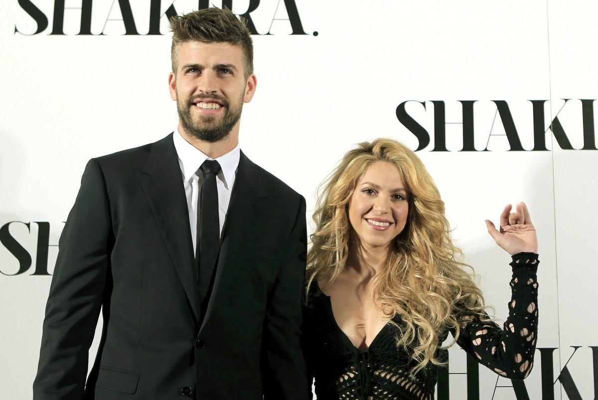 Shakira and Gerard Pique Кубок