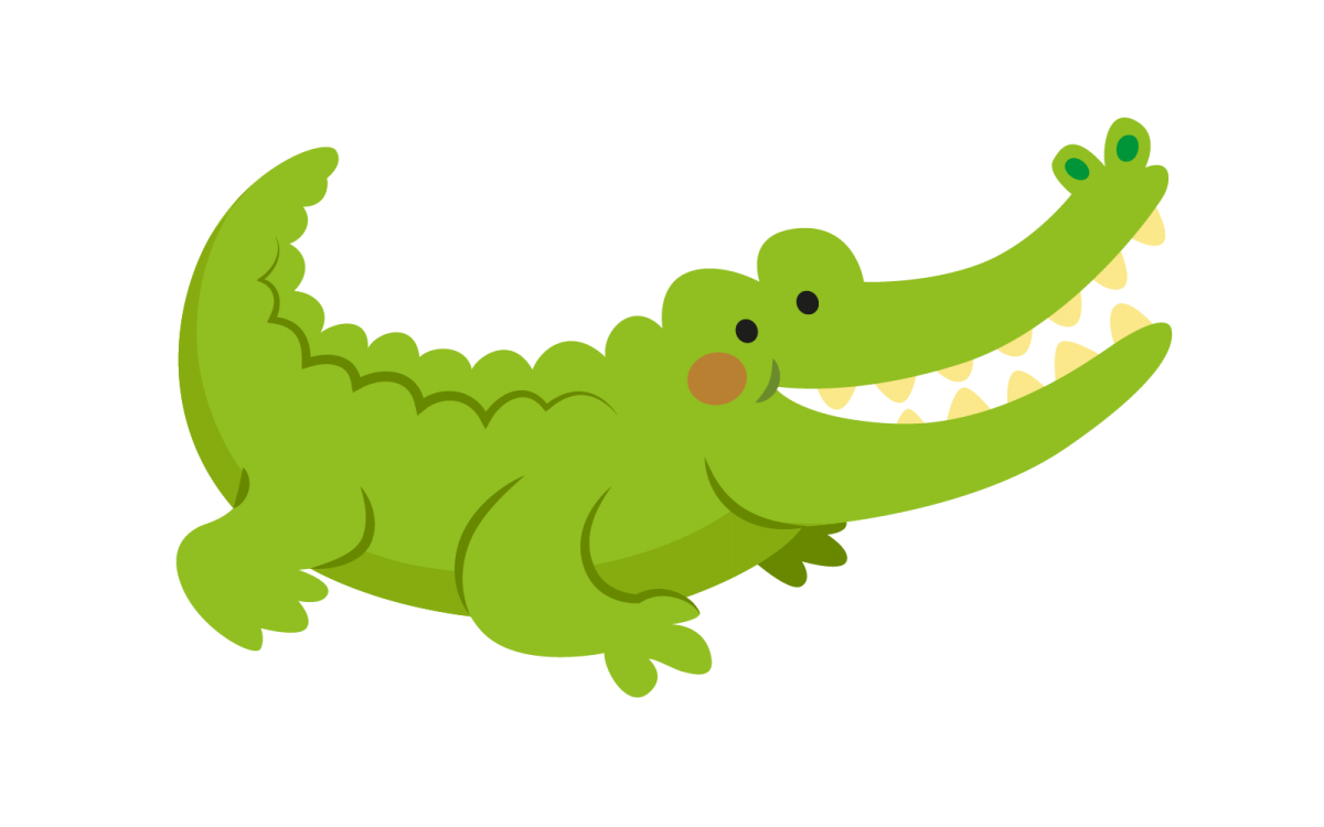 Крокодил клипарт