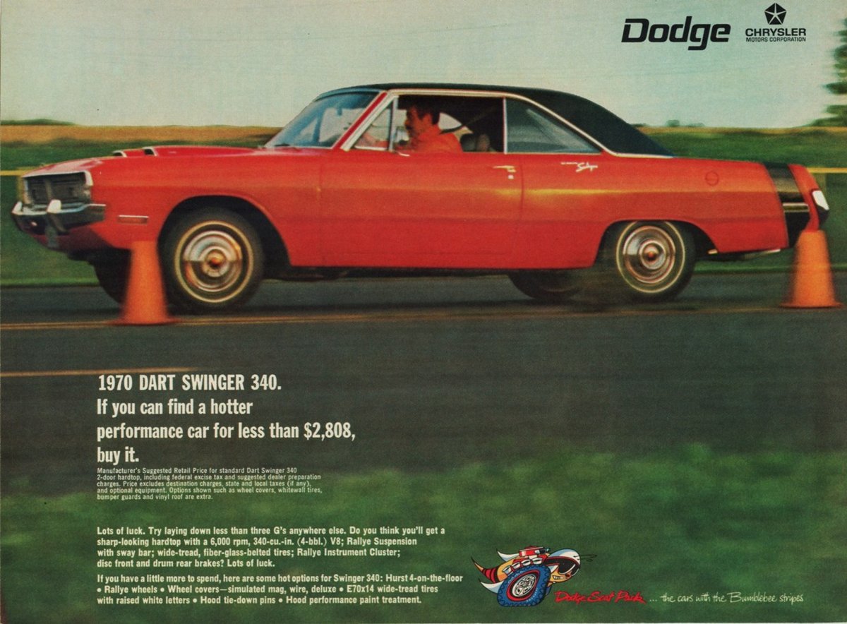 Dodge Dart 1970 4door Black