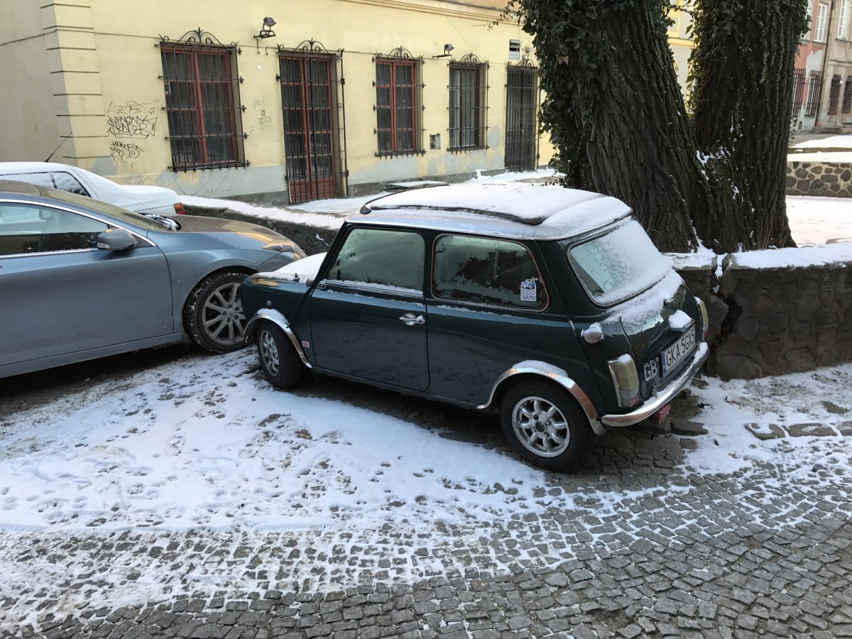 Автомобили Польши ну улице