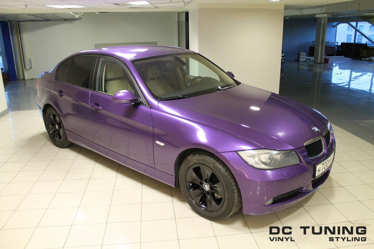 BMW e92 фиолетовая