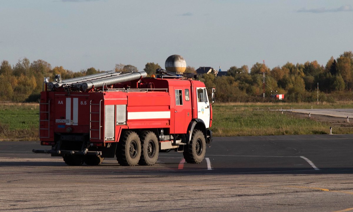 Rosenbauer Panther 8x8 салон