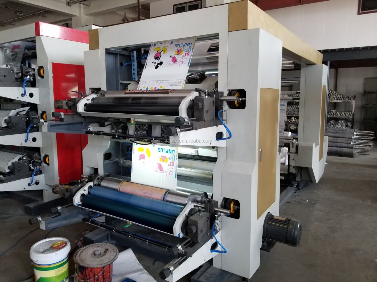 Флексографическая 4 х цветная печатная машина 2016 г.li Chang Machinery