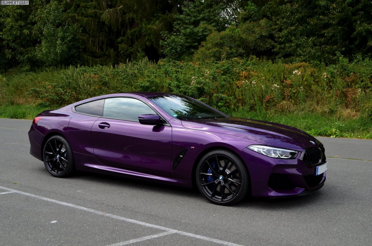 BMW m5 Twilight Purple