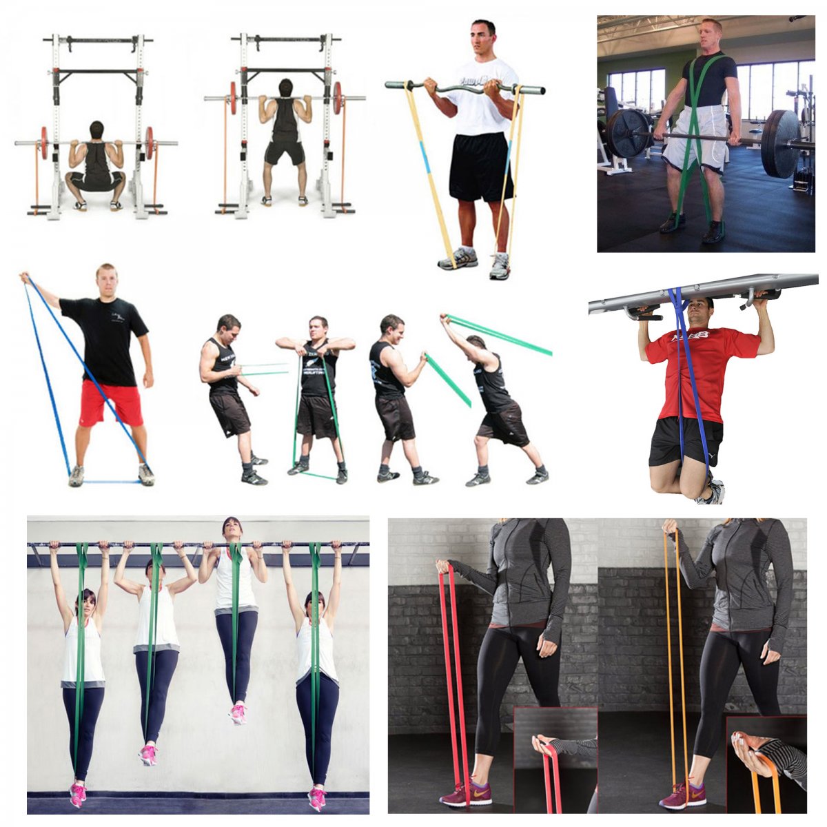 Power Resistance Bands упражнения