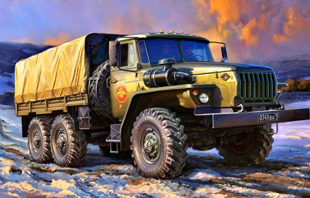 Урал 4320 армейский