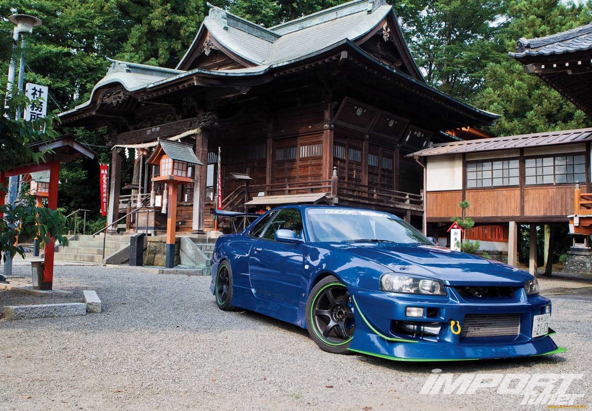 Nissan Skyline r34 Япония