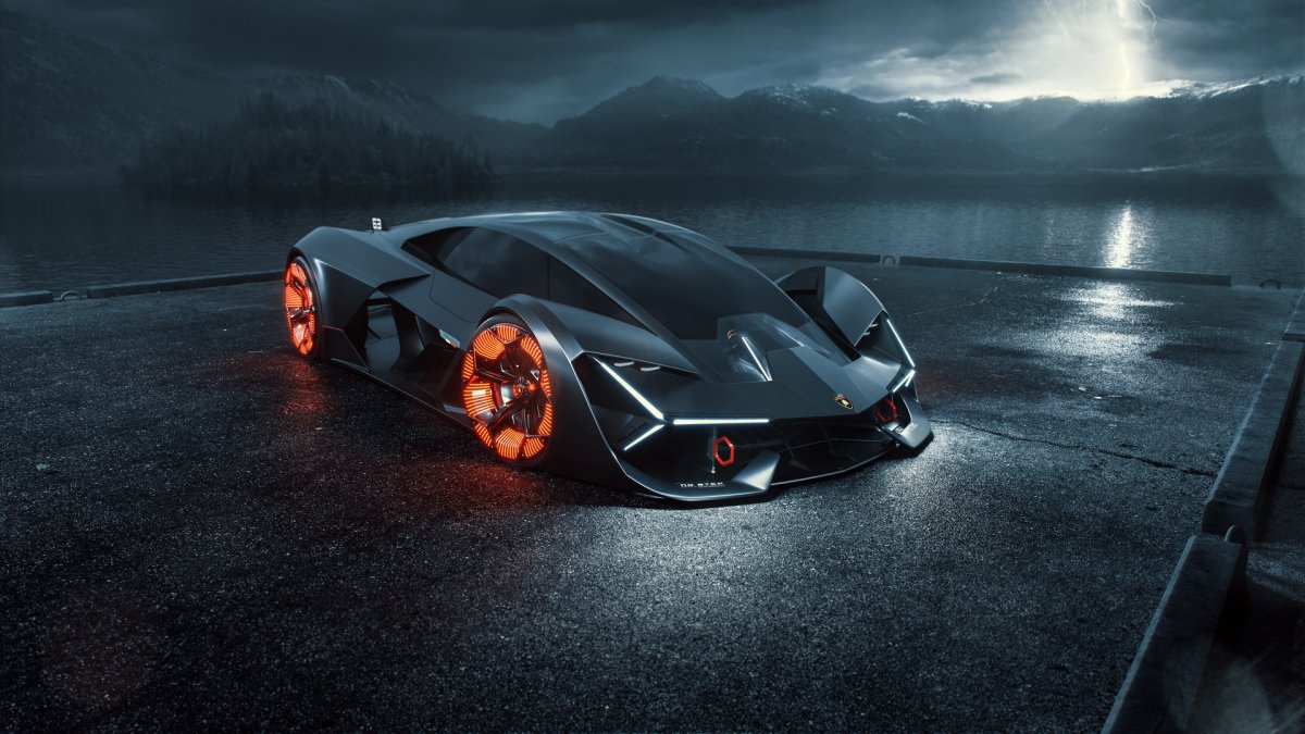 Суперкар Lamborghini terzo
