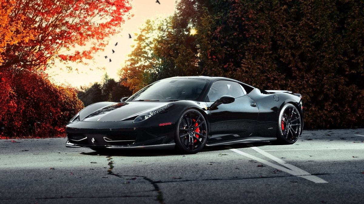 Ferrari 458 Italia Black