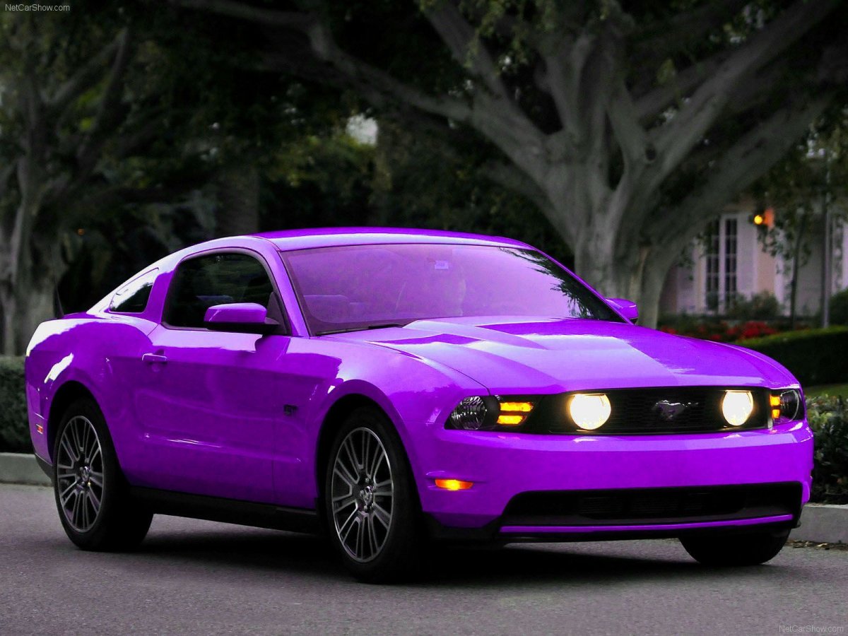 Ford Mustang Purple
