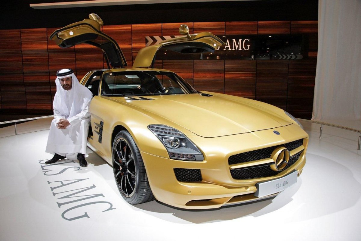 Mercedes-Benz SLS для ОАЭ