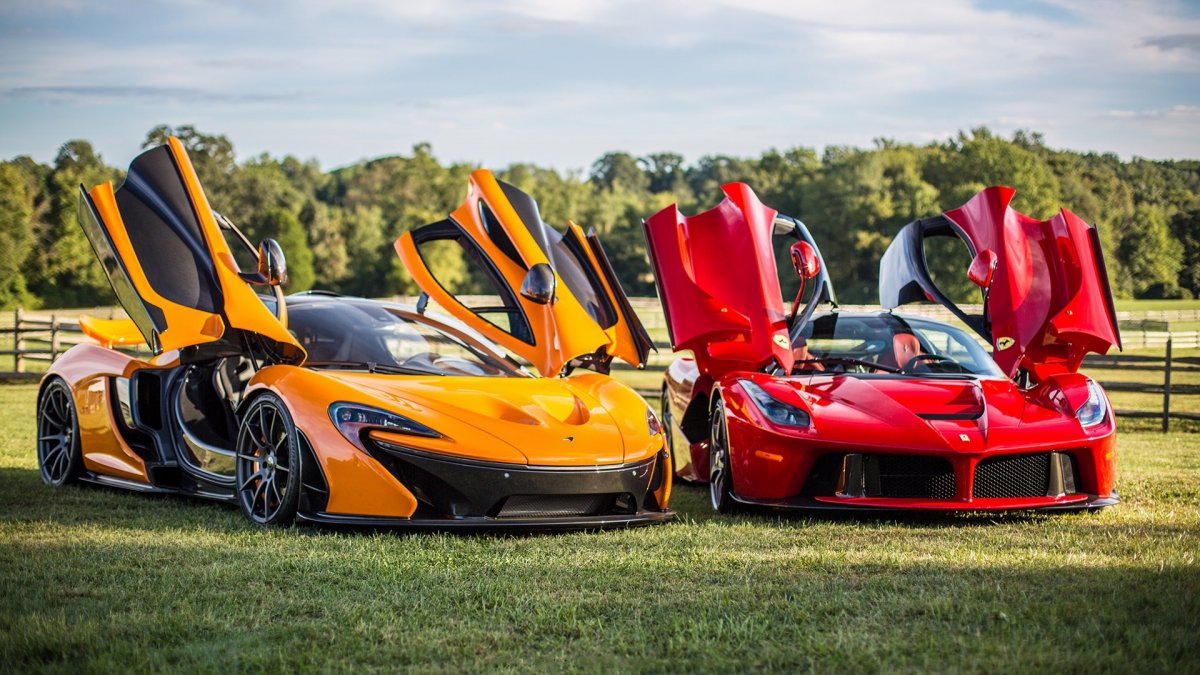 Ferrari MCLAREN p1