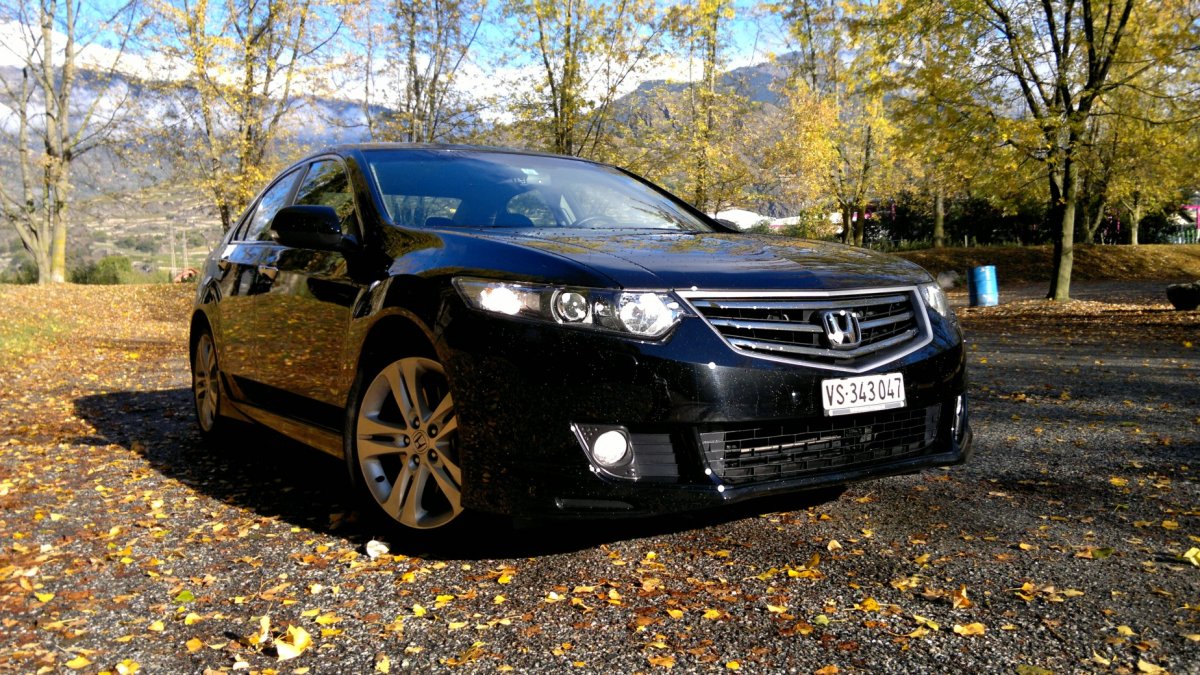 Honda Accord Type s ночью