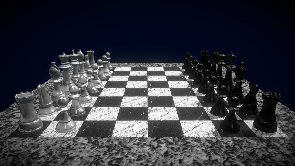 3d Max шахматы