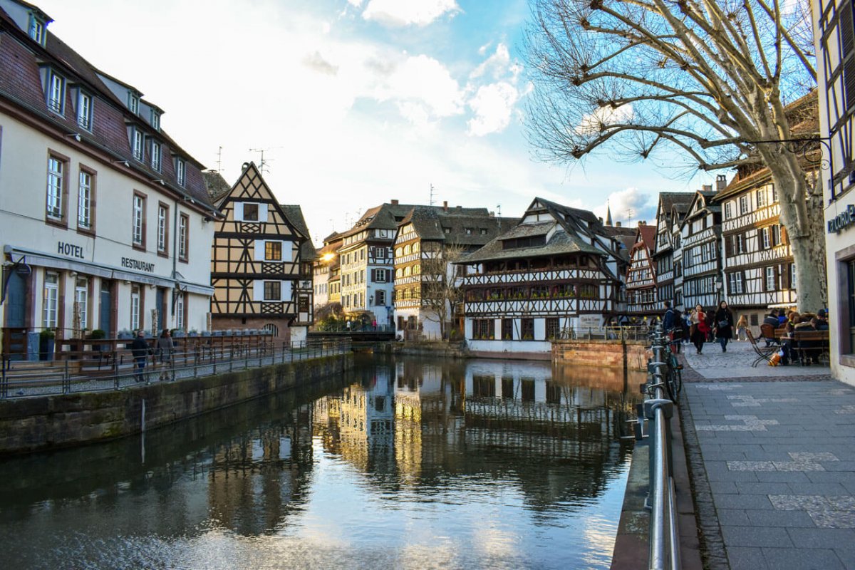 Река в Страсбурге
