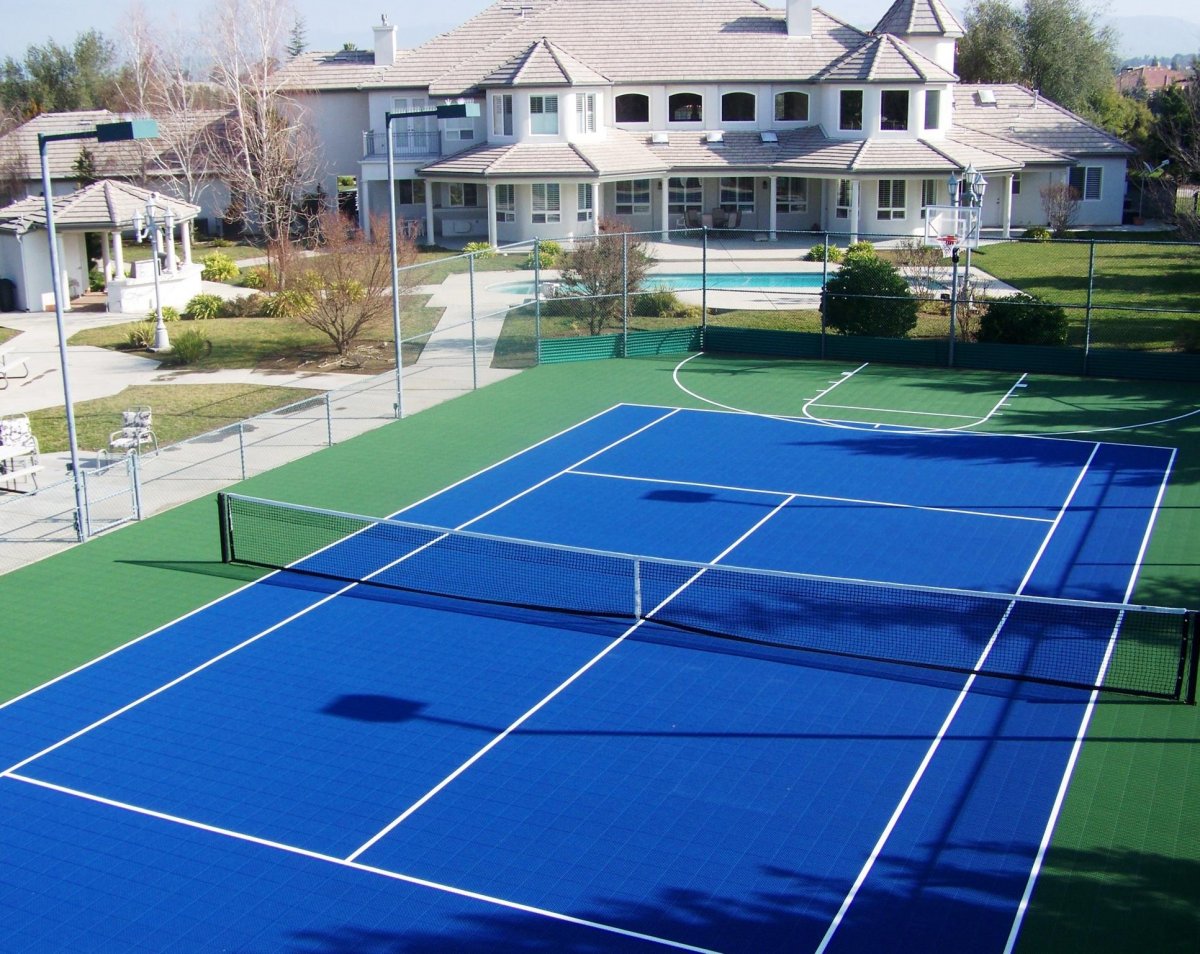 Площадка теннисиста