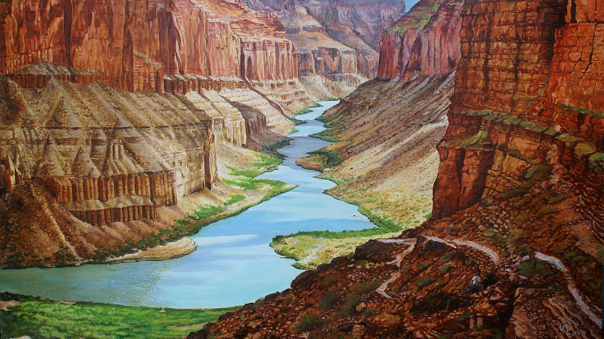 Гранд каньон США арт