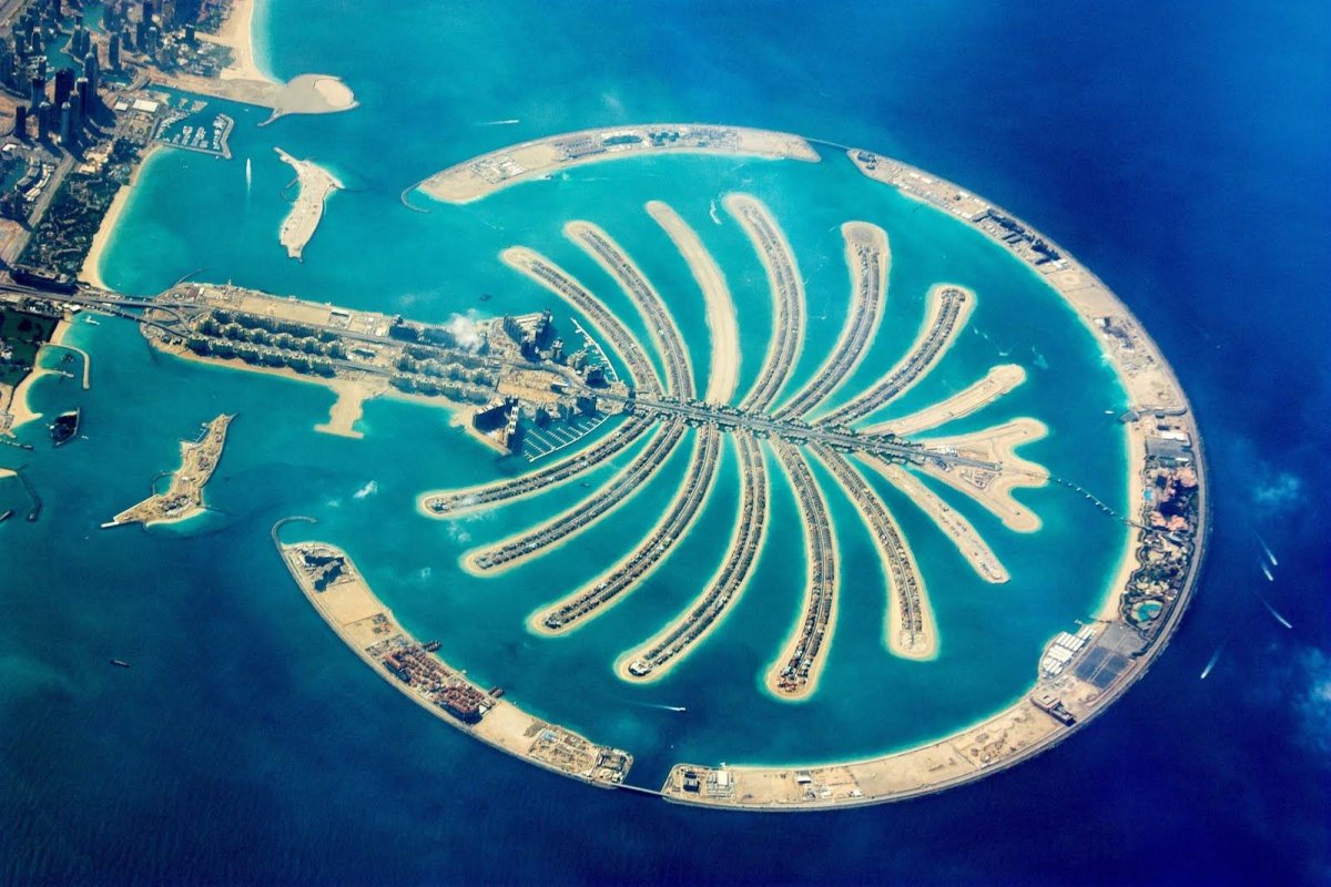 Остров в Дубае Палм-Джумейра
