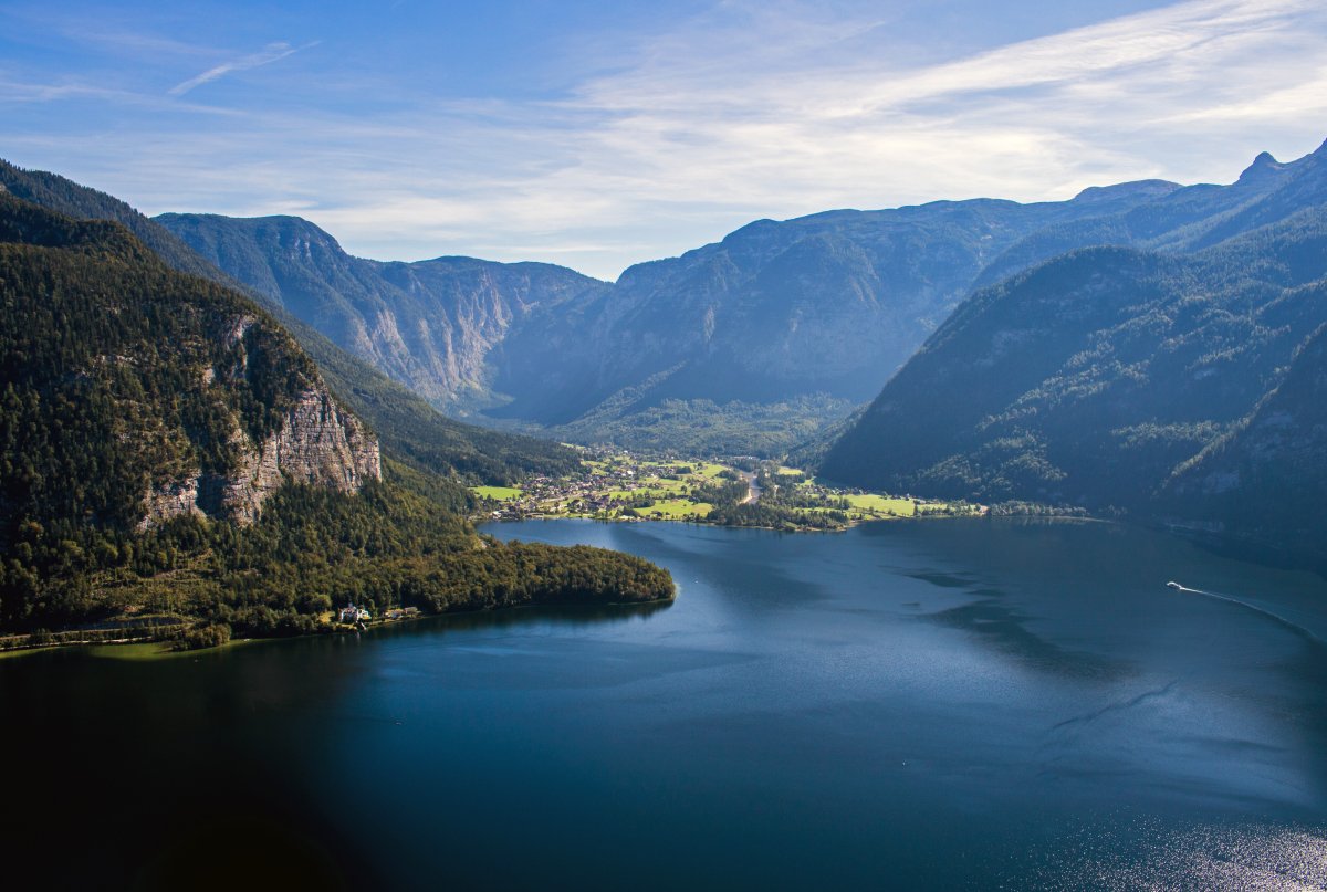 Озеро в австрии