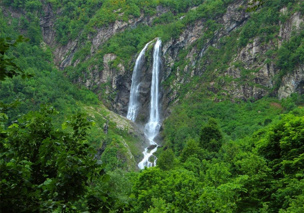 Адлер водопад Поликаря