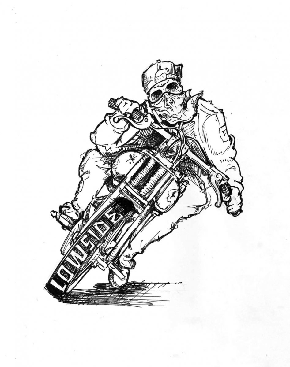 Байкерские тату эскизы