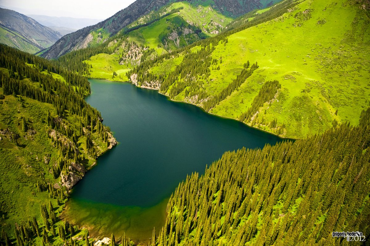 Красота Казахстана озера Кольсай