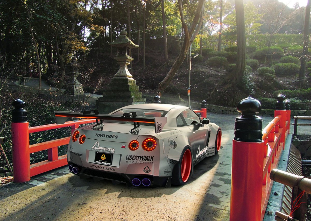 Nissan GTR 35 Япония
