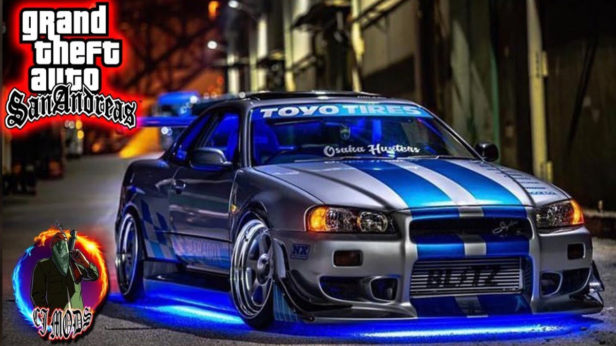 Скайлайн r34