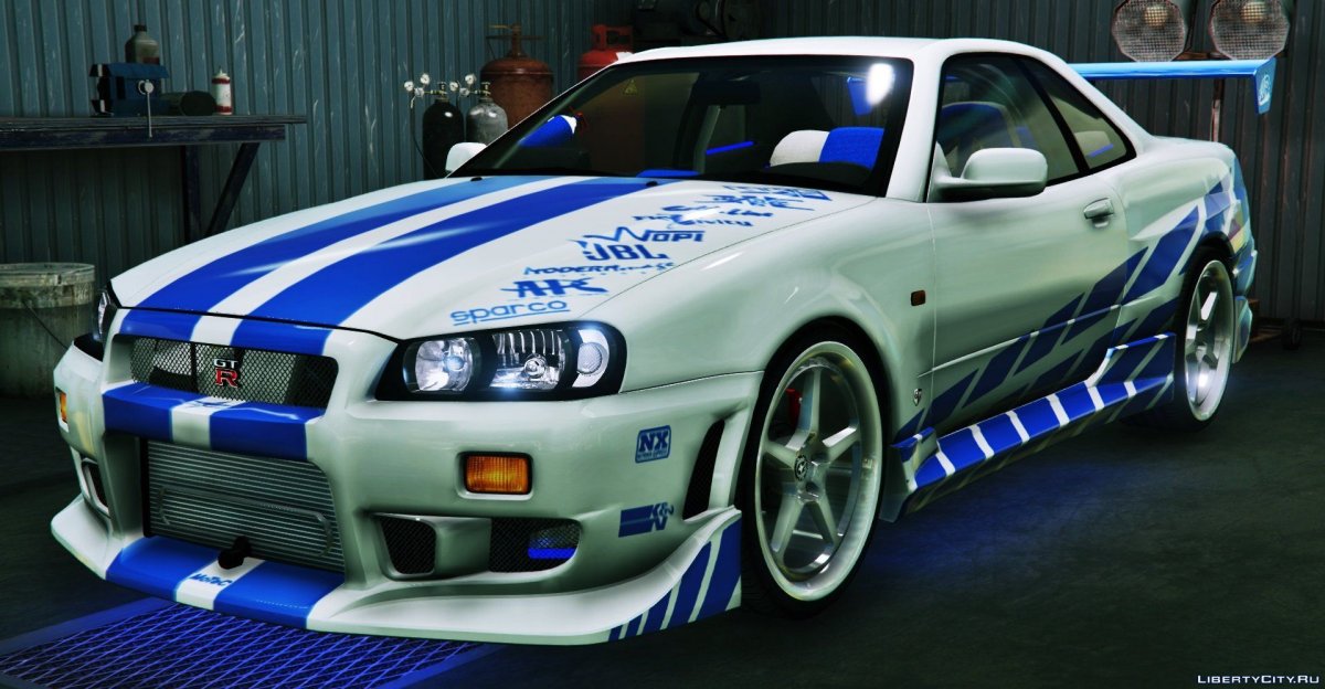 Nissan r34 Paul Walker