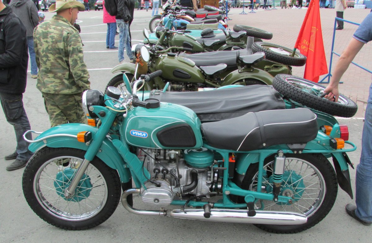 Мотоцикл Урал м 67 36