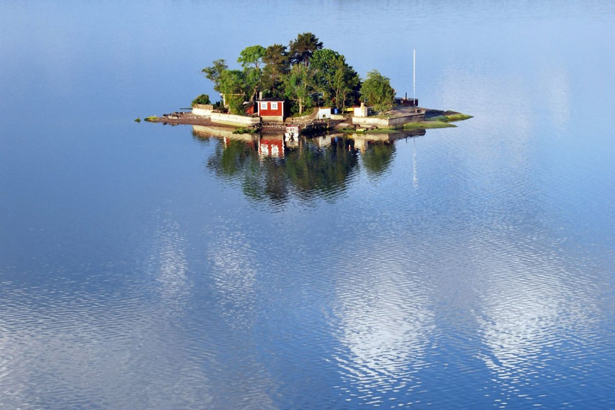 Токкерн озеро Швеция