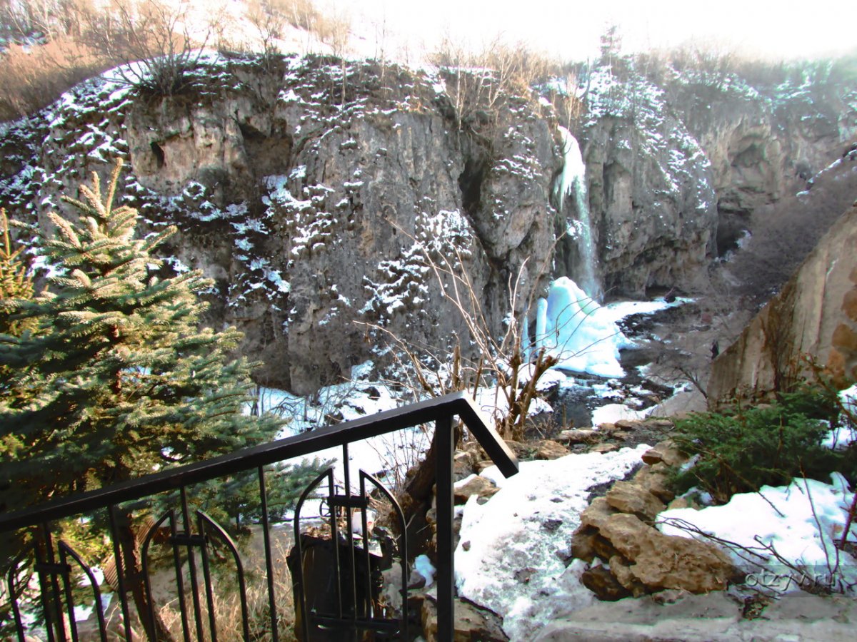 Кисловодск медовые водопады зимой