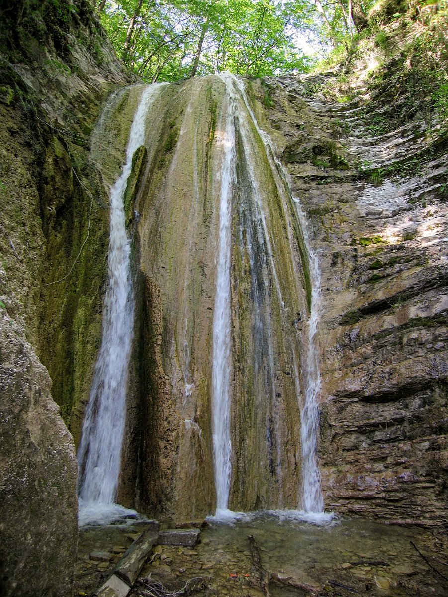 Джубга водопады 33 водопада