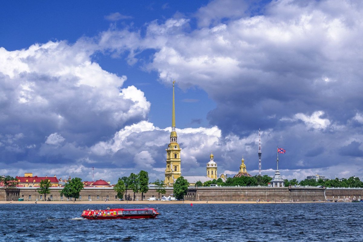 Санкт-Петербург Васильевский остров Петропавловская крепость