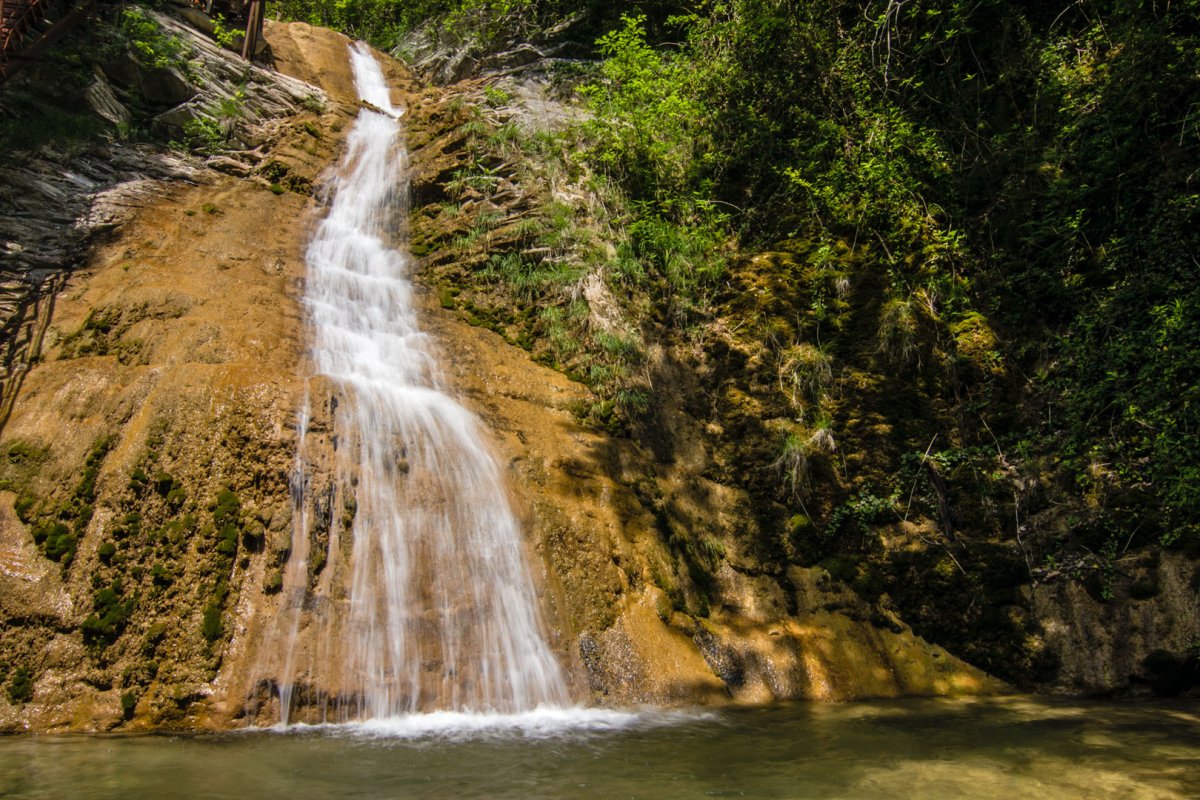 Бжидские водопады в Джубге
