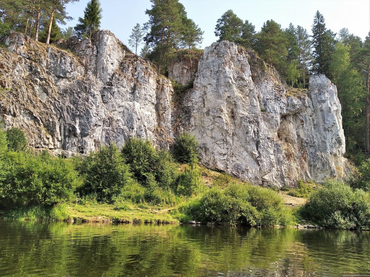 Река Чусовая камень Максимовский