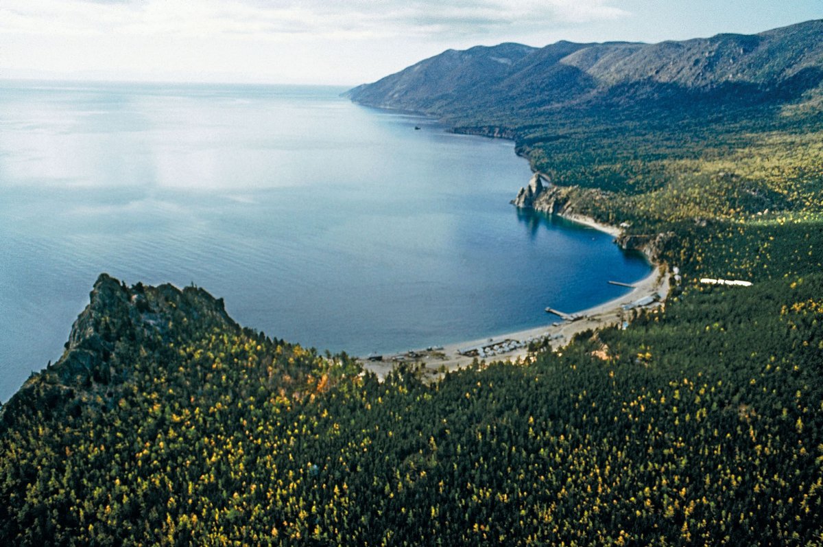 Озеро Байкал панорама