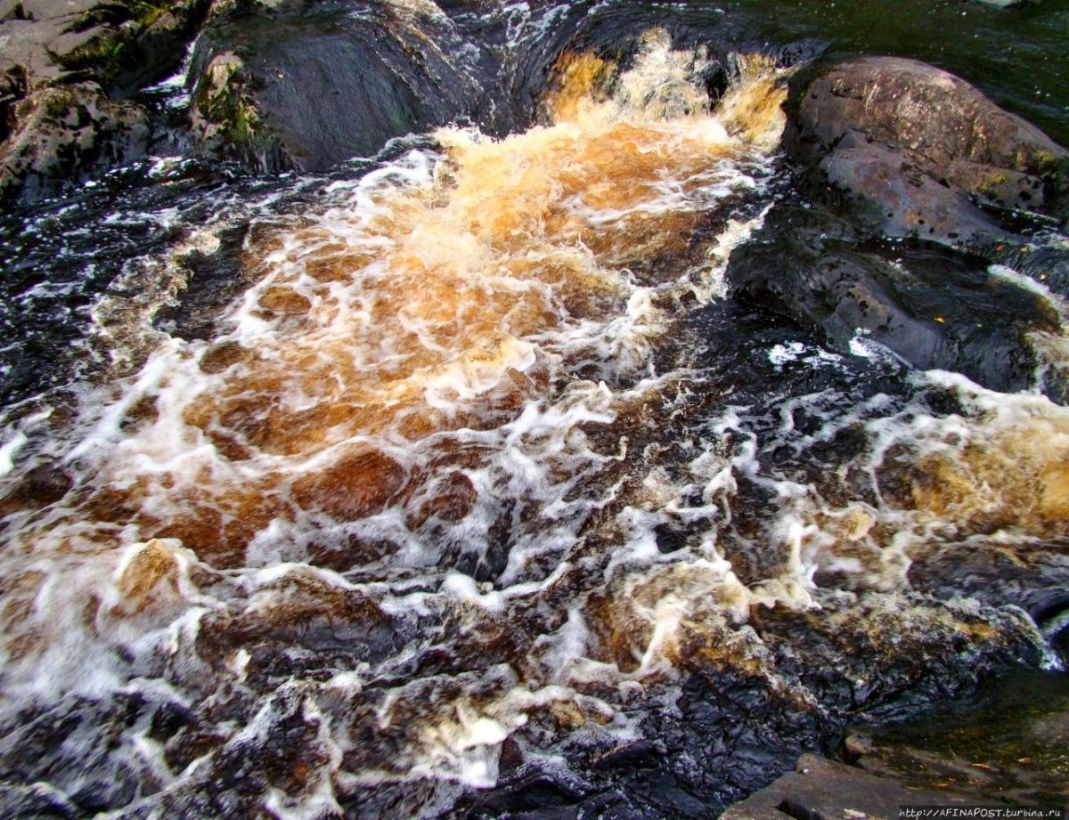 Водопады Ахвенкоски