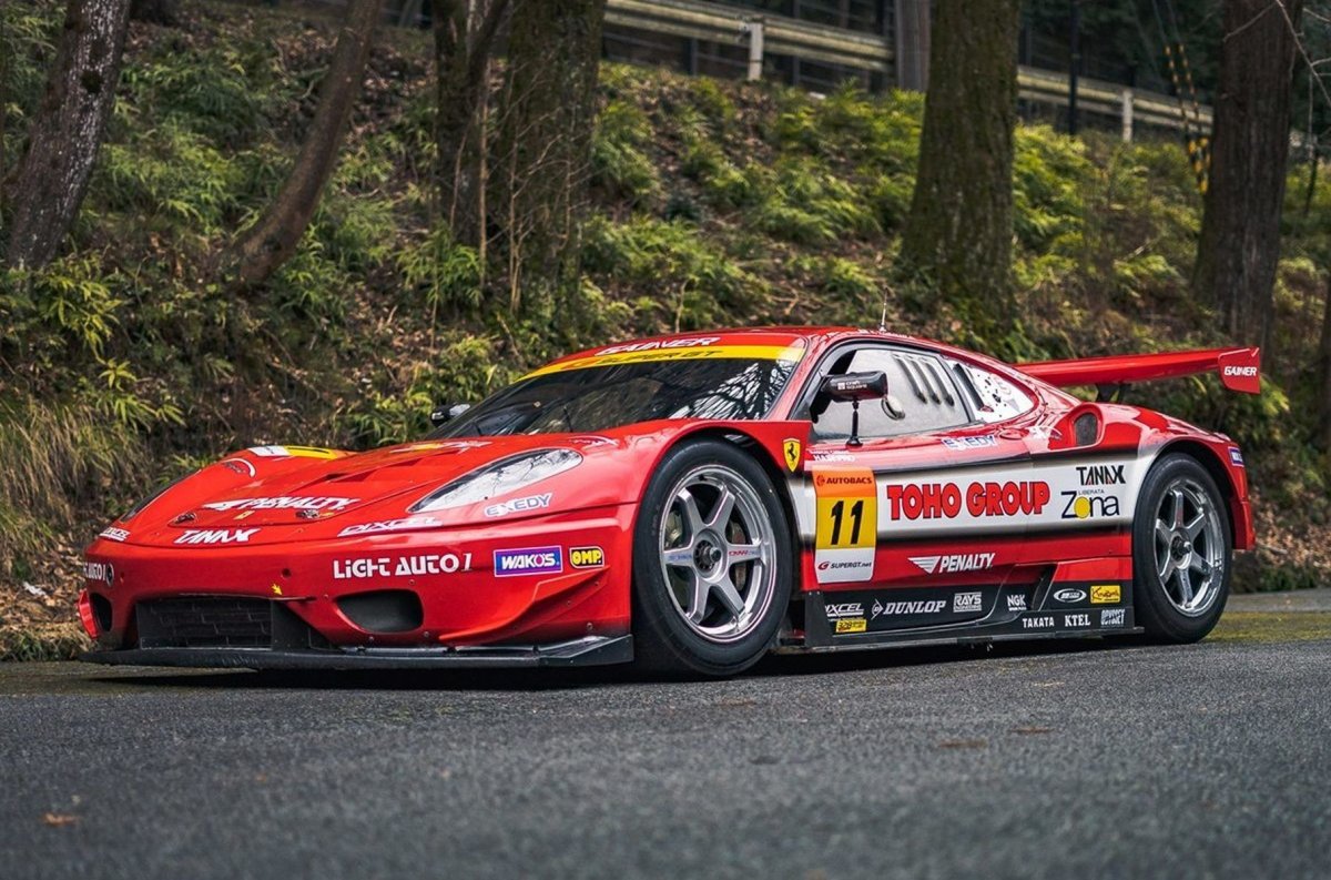 Гоночная машина Ferrari 360 NGT