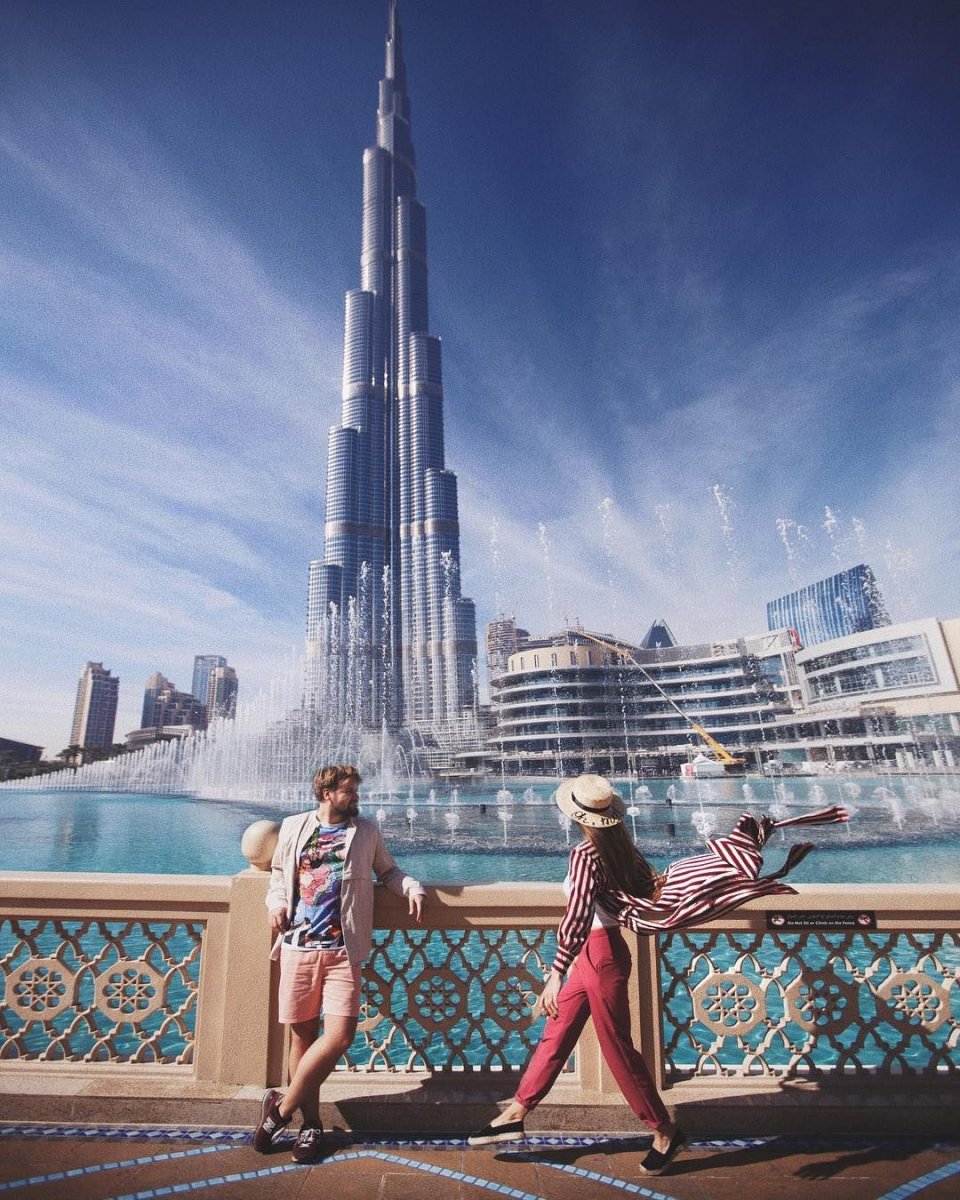 Туристы в Дубае