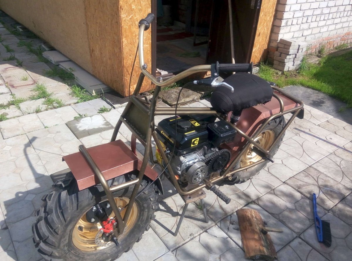 Дизельный мотоцикл Урал