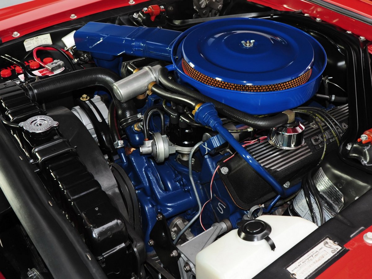 Ford Mustang Shelby gt 500 engine