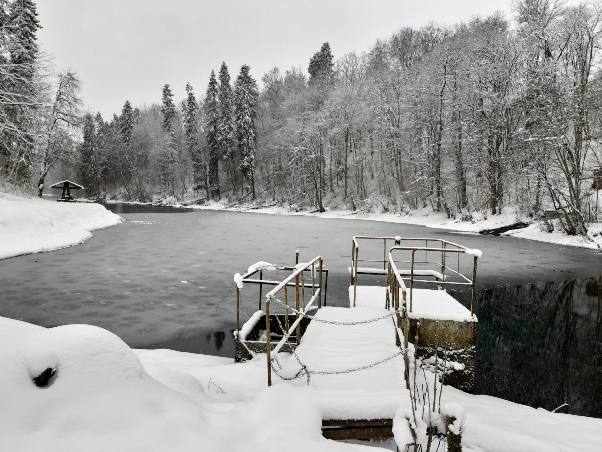 Родоновские озера в Ленинградской области в Лопухинке
