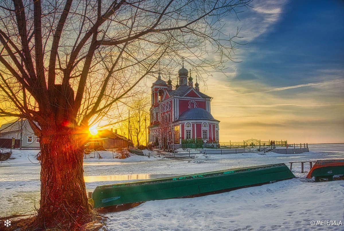 Переславль-Залесский Церковь сорока мучеников зима