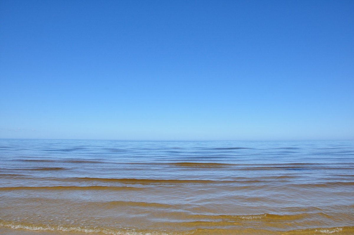 Балтийское море Горизонт