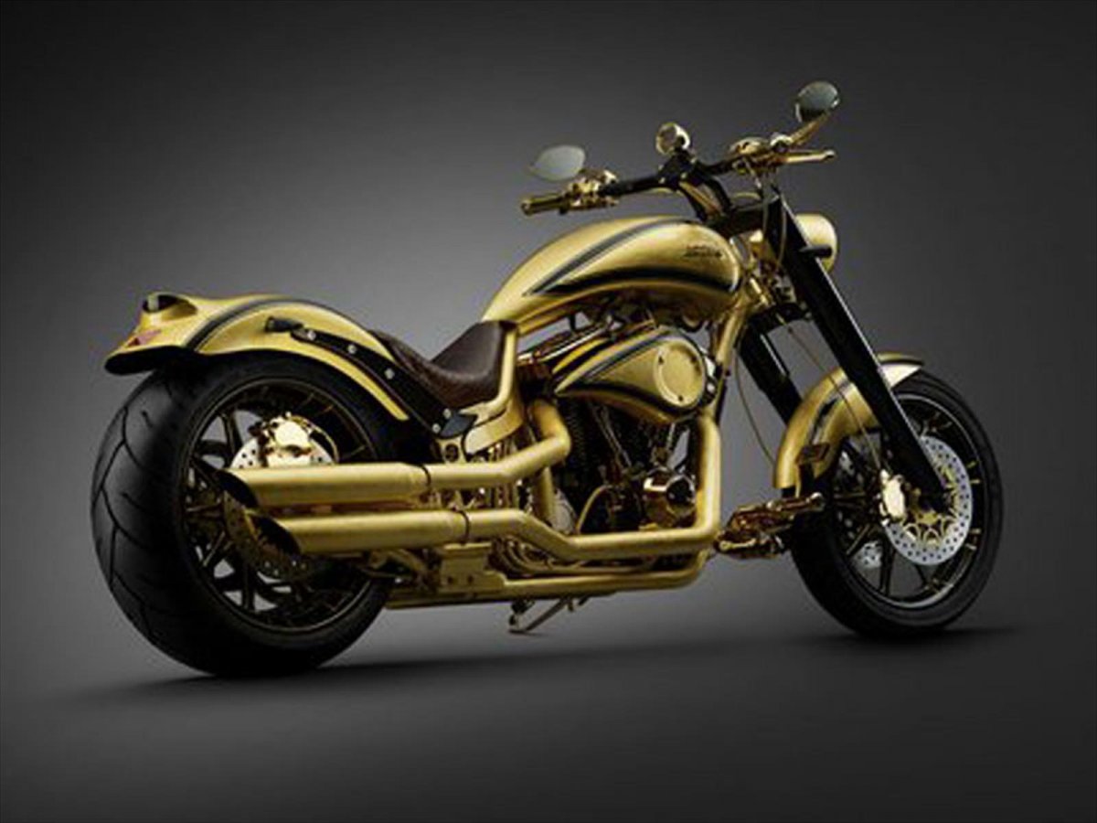 Золотой мотоцикл