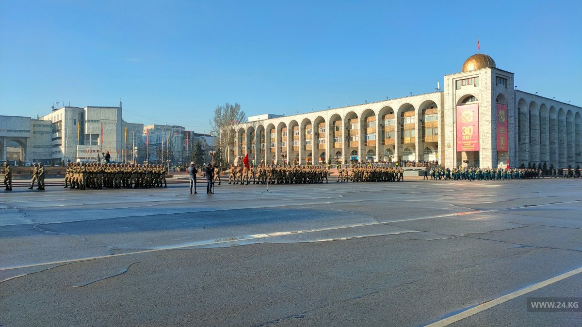 Ататюрк парк Бишкек фонтаны
