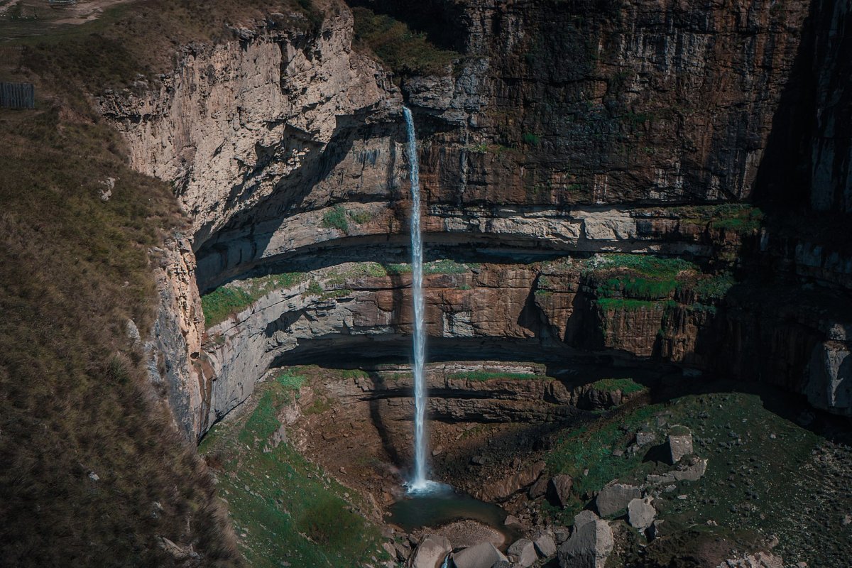 Водопад Итлятляр Дагестан