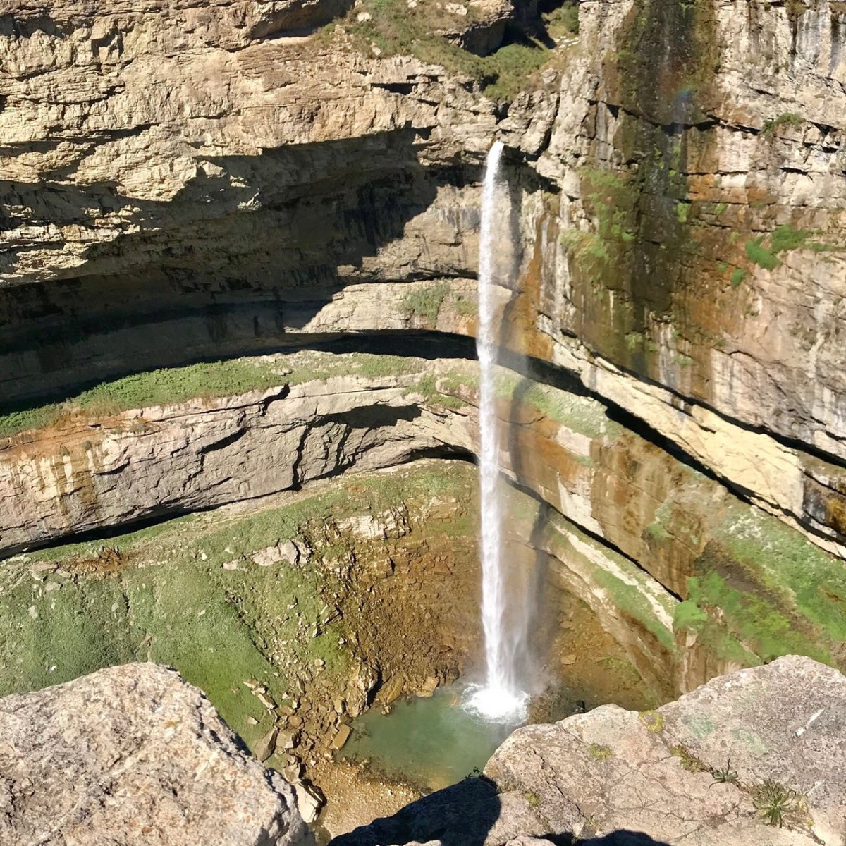 Водопад Итлятляр Дагестан