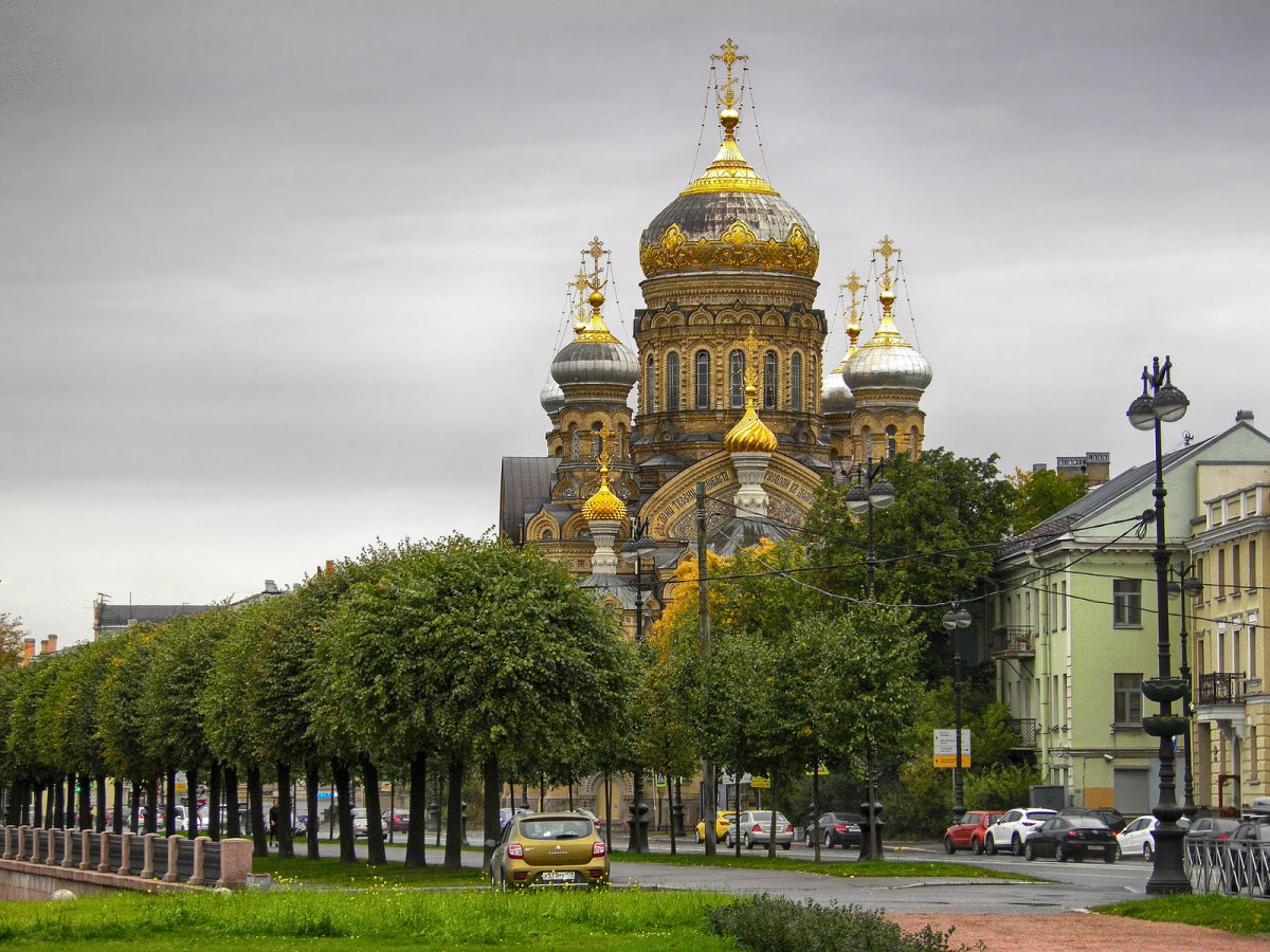 Успенская Церковь Санкт-Петербург панорама